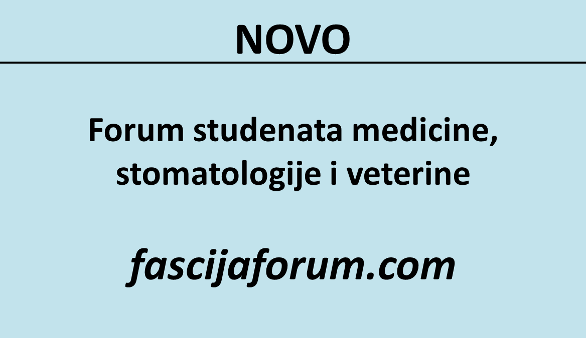 Read more about the article Novo! Forum za studente medicinskih nauka